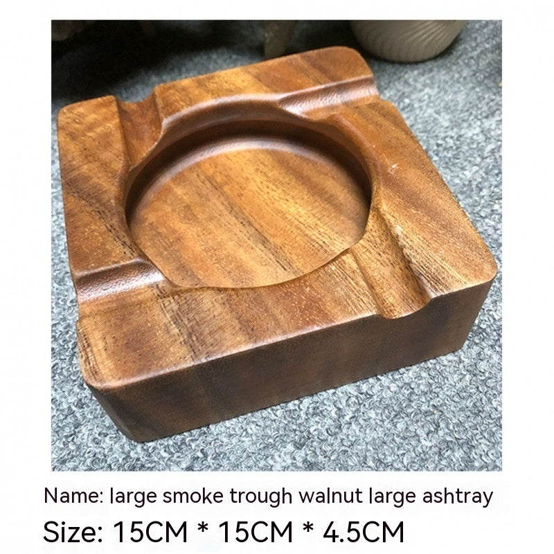 Solid Walnut Ashtray