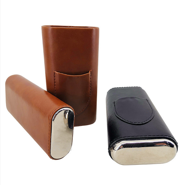 Three-Cigar Case & Cutter