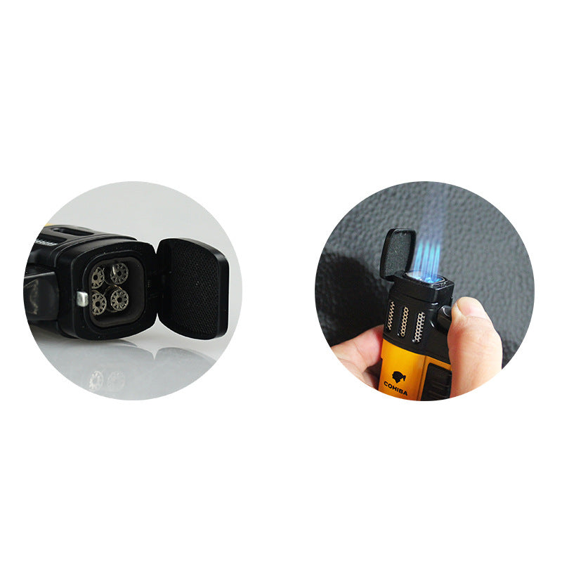 Commemorative Edition Cigar Lighter With Hole Punch