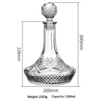 The Distiller's Cut Series Whiskey Decanters