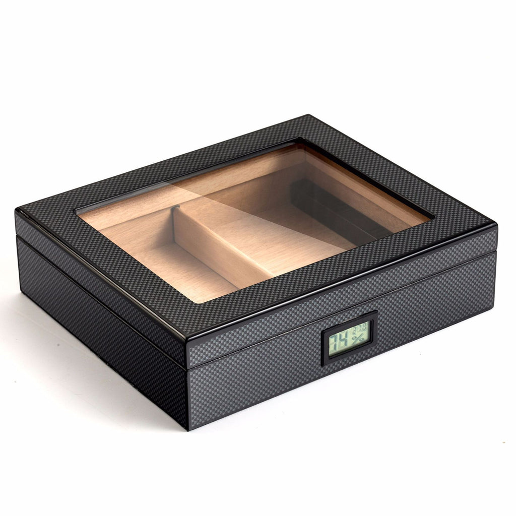 Cedar Wood Humidor with Digital Display
