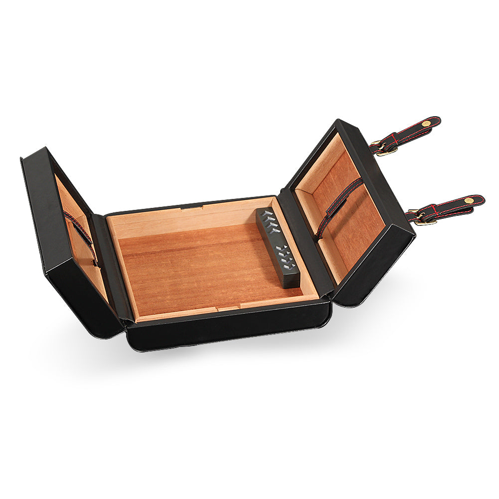 Leather Travel Humidor & Case