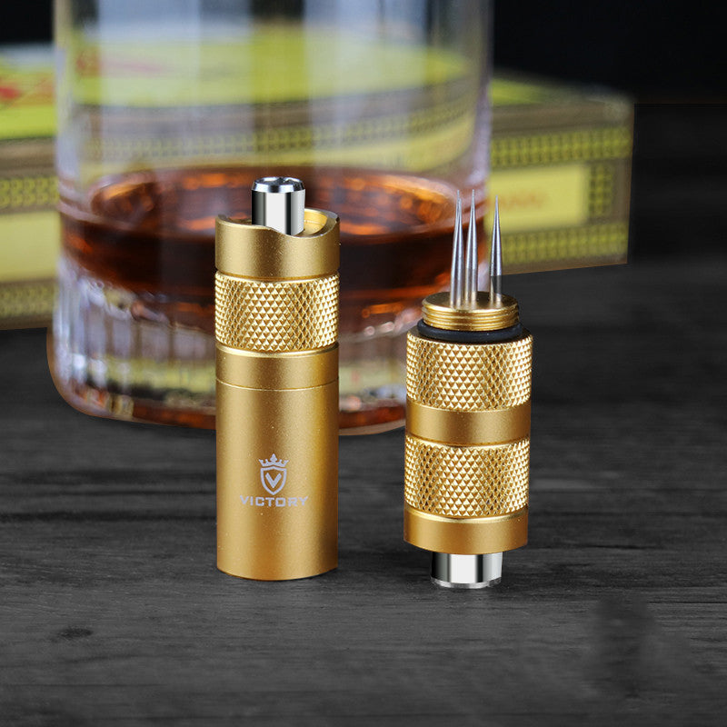 Portable Cigar Punch & Needle