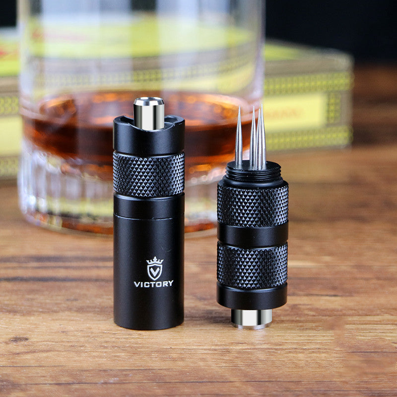 Portable Cigar Punch & Needle