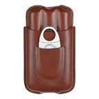 Trident Cigar Case & Cutter Set