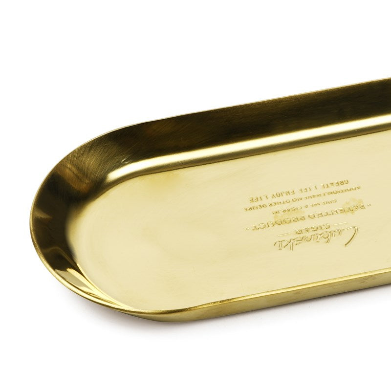 Brass Punch & Tray Combo