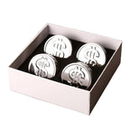 Stainless Steel Whiskey Coin-Shaped Chillers
