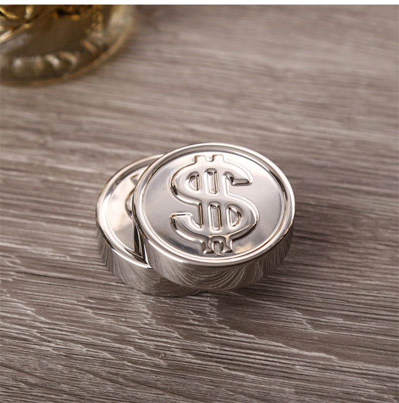 Stainless Steel Whiskey Coin-Shaped Chillers