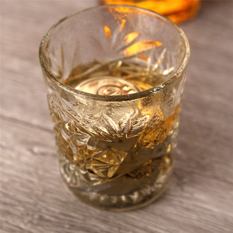 Stainless Steel Whiskey Coin-Shaped Chillers