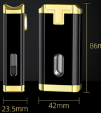 V-Cut Three Torch Lighter & Cigar Rest