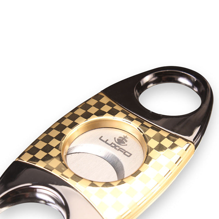 Checkered Cigar Cutter