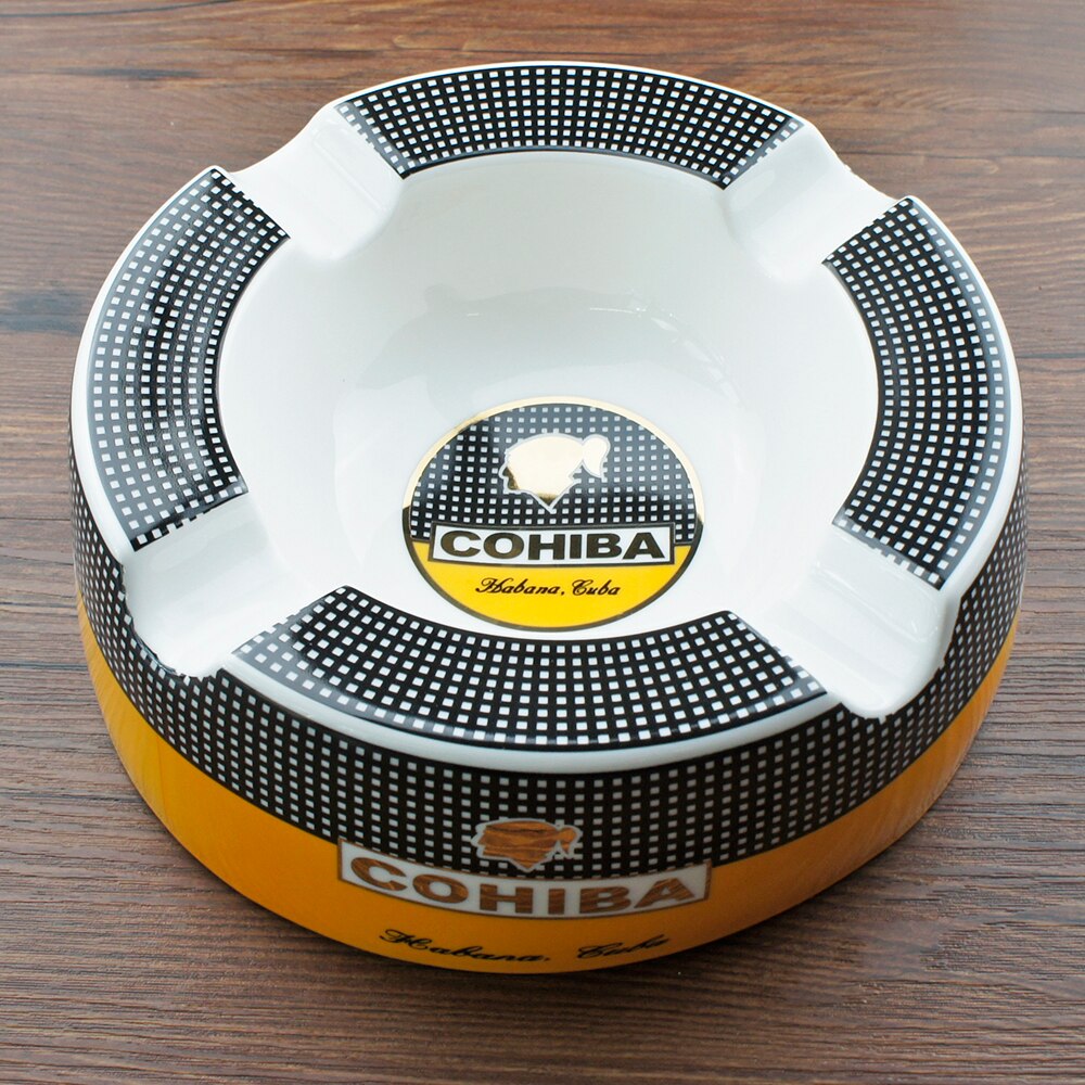 4-Slot Round Ashtray