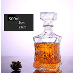 Assorted Whiskey Decanter Set