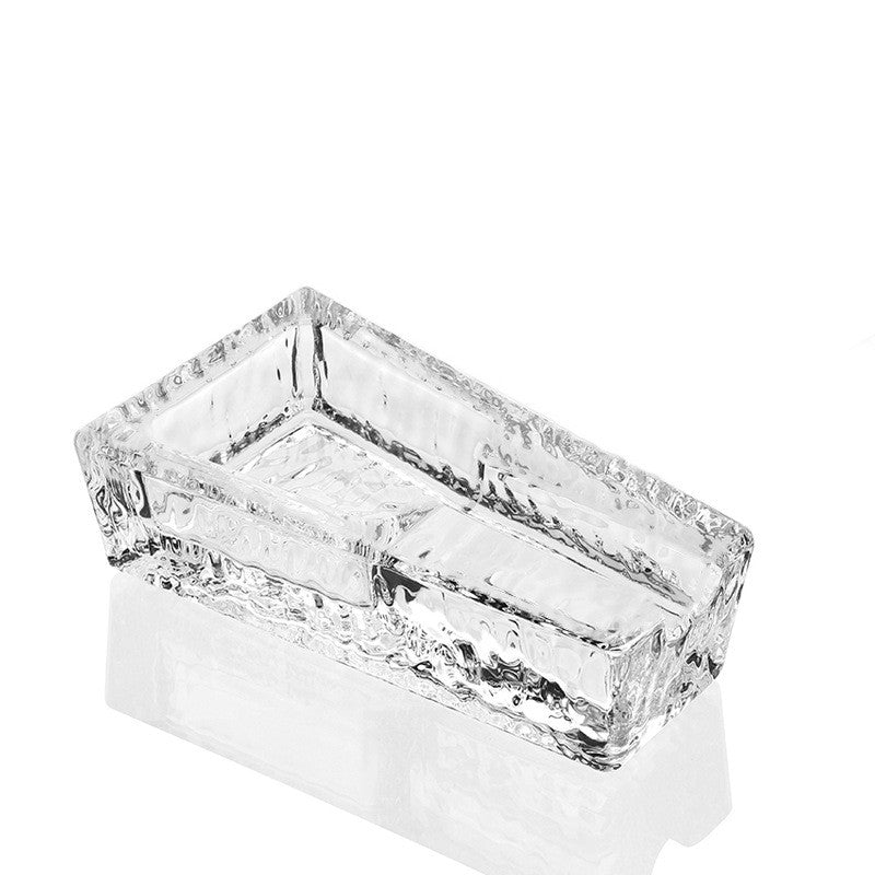 Elegant Glass Cigar Ashtray