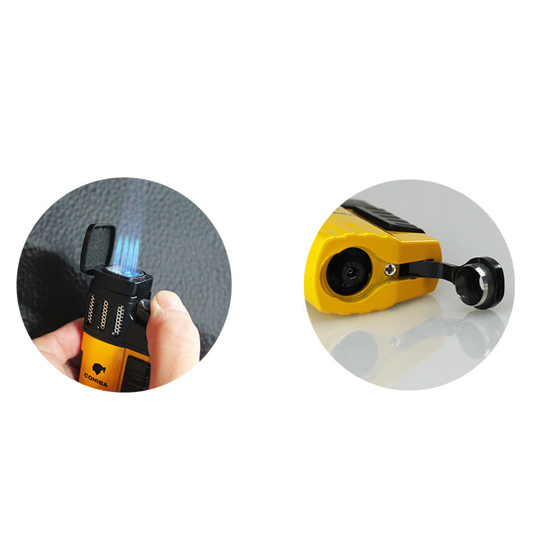 Commemorative Edition Cigar Lighter With Hole Punch