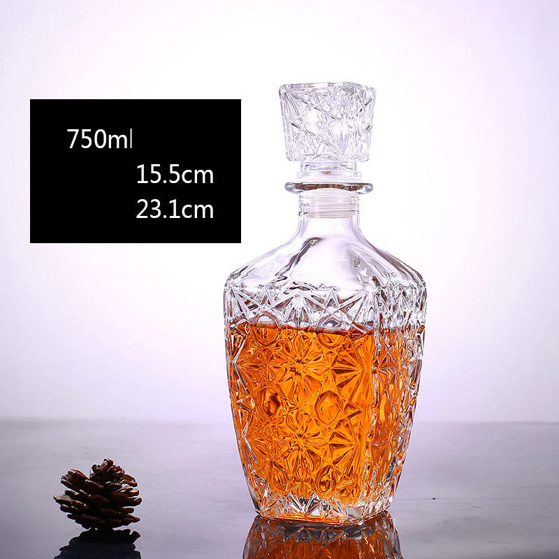Assorted Whiskey Decanter Set