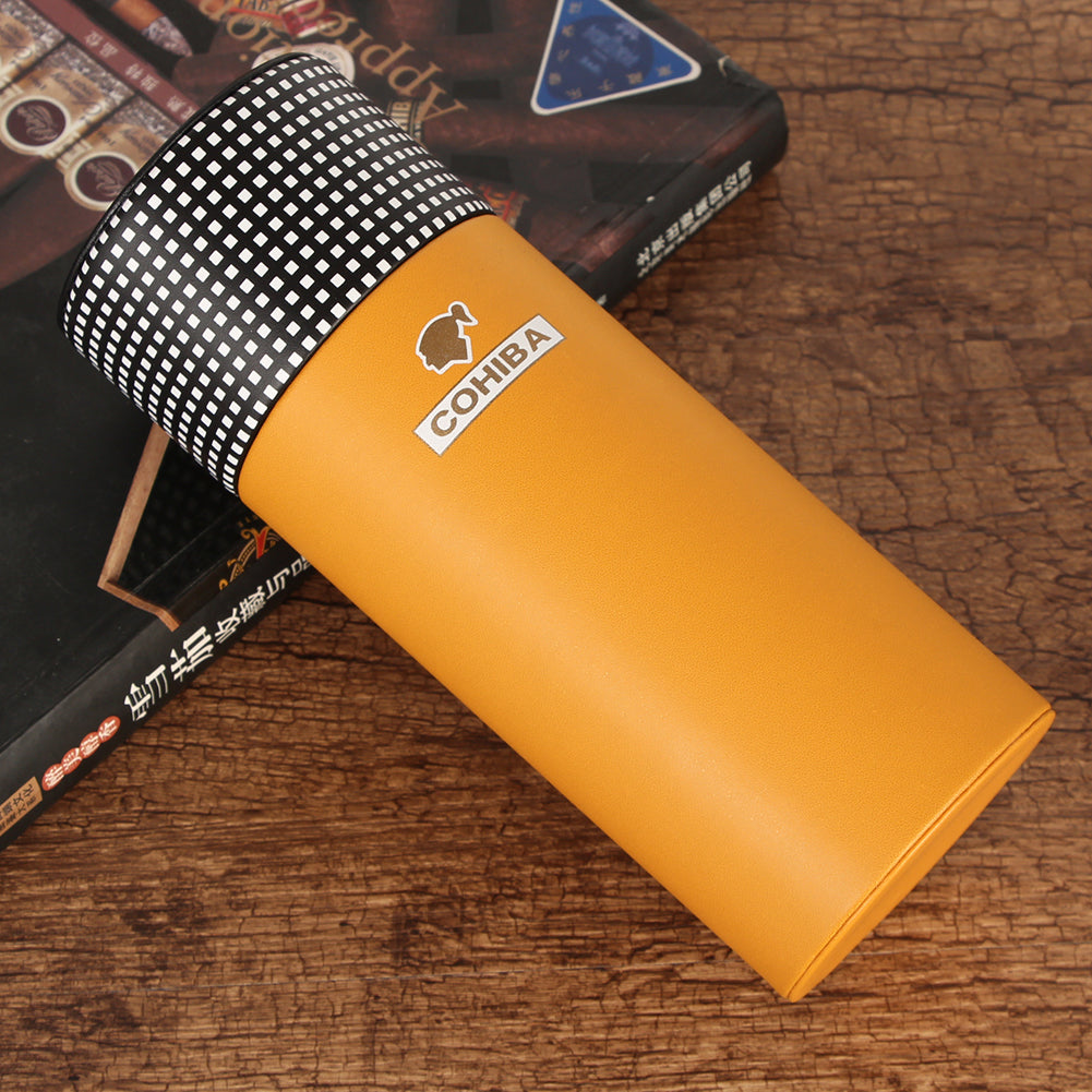 Large Steel Cigar Tube