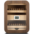 Desktop Wooden Cigar Humidor Cabinet