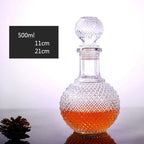 Assorted Whiskey Decanter Set