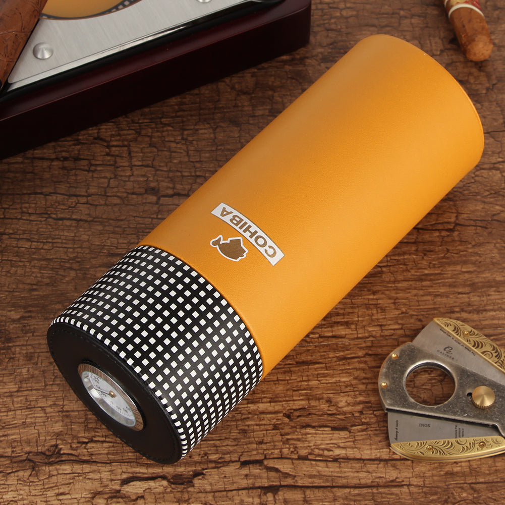 Large Steel Cigar Tube