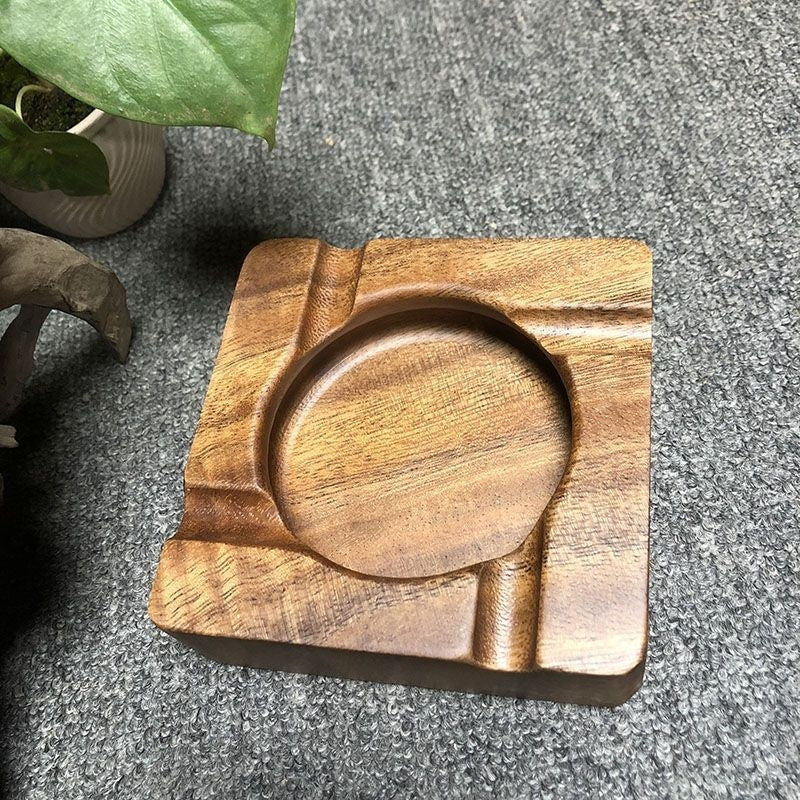 Solid Walnut Ashtray