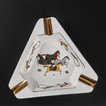 Caballos Triangular Ashtray