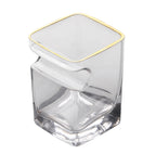 Whiskey Glass With Cigar Rest