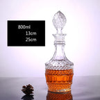 Assorted Whiskey Decanter Set