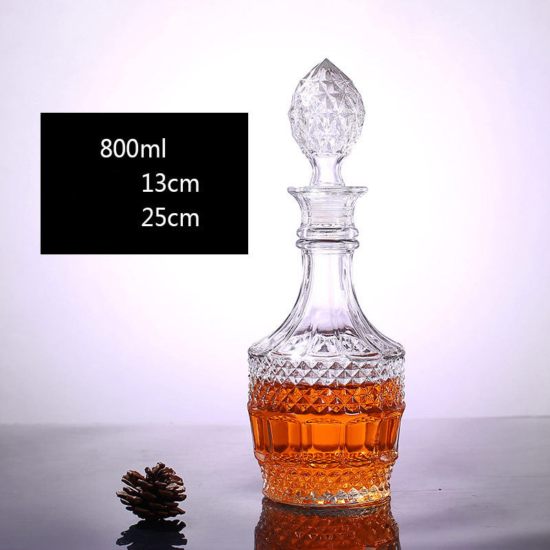 Assorted Whiskey Decanter Set