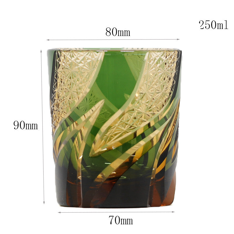 Hand Carved Spirit Glass