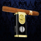 V-Cut Three Torch Lighter & Cigar Rest