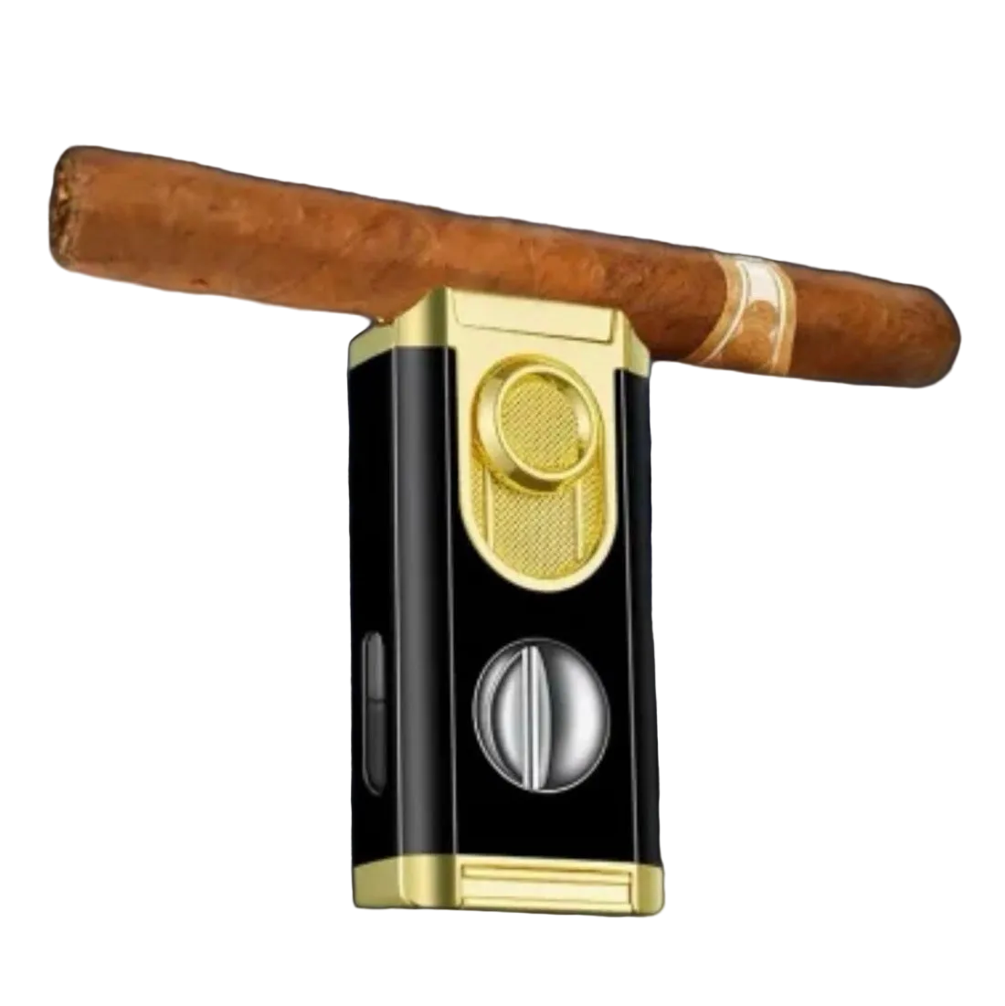 V-Cut Three Torch Lighter & Cigar Rest