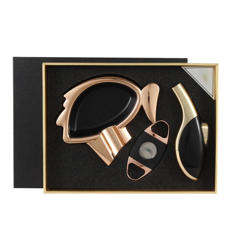 Taino 3-Piece Cigar Accessory Gift Set