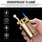The Monarch Windproof Cigar Lighter and Punch Gift Set