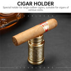The Monarch Windproof Cigar Lighter and Punch Gift Set