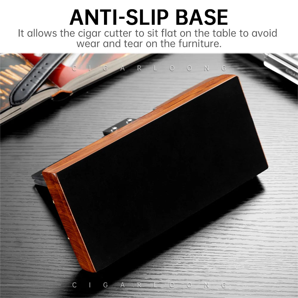 The Cleaver Multifunctional Tabletop Guillotine Cigar Cutter