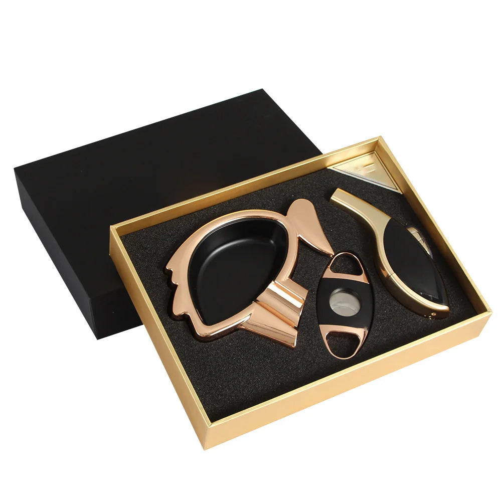 Taino 3-Piece Cigar Accessory Gift Set