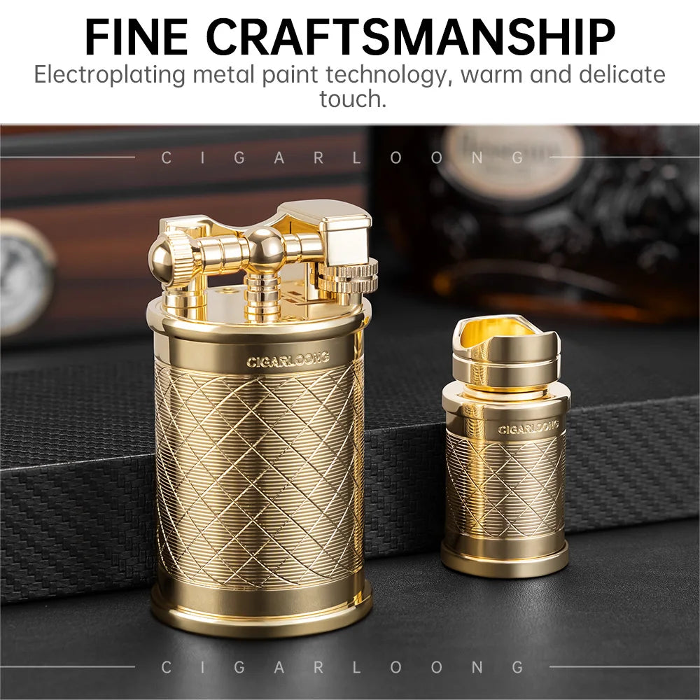 The Monarch Windproof Cigar Lighter and Punch Gift Set
