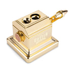 Luxury Small 2 Hole 2-in-1 Table Top Cigar Cutter
