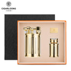 The Monarch Windproof Cigar Lighter and Punch Gift Set