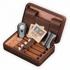 Elegant Leather Humidor