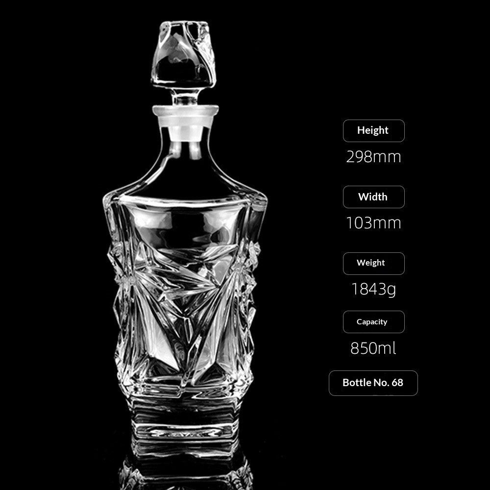 The Distiller's Cut Series Whiskey Decanters