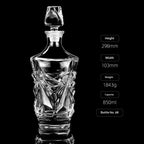 The Distiller's Cut Series Whiskey Decanters