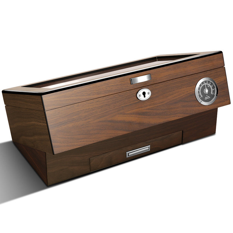 Large Capacity Partitioned Cedar Wood Humidor