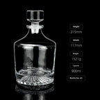 The Distiller's Cut Series Whiskey Decanters