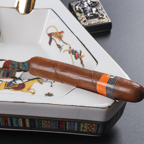 Caballos Triangular Ashtray