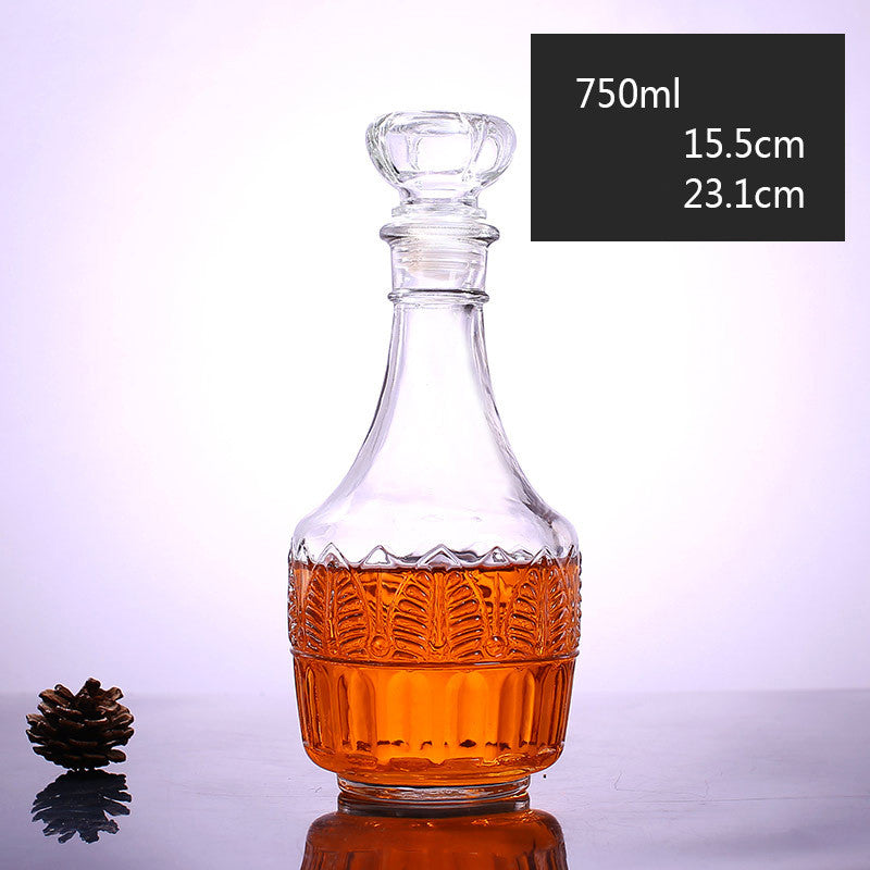 Assorted Whiskey Decanter Set