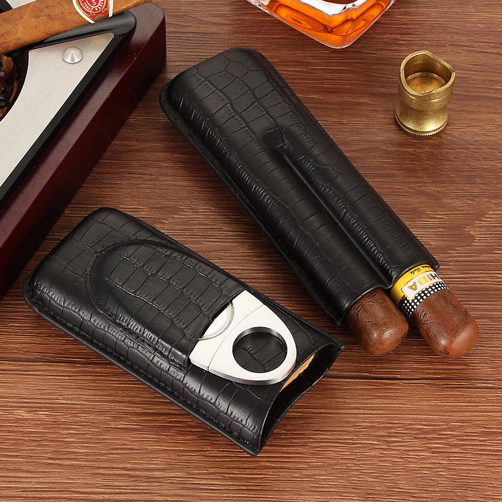 Two-Cigar Travel Case