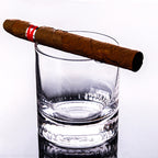 Grooved Glass Cigar Cup