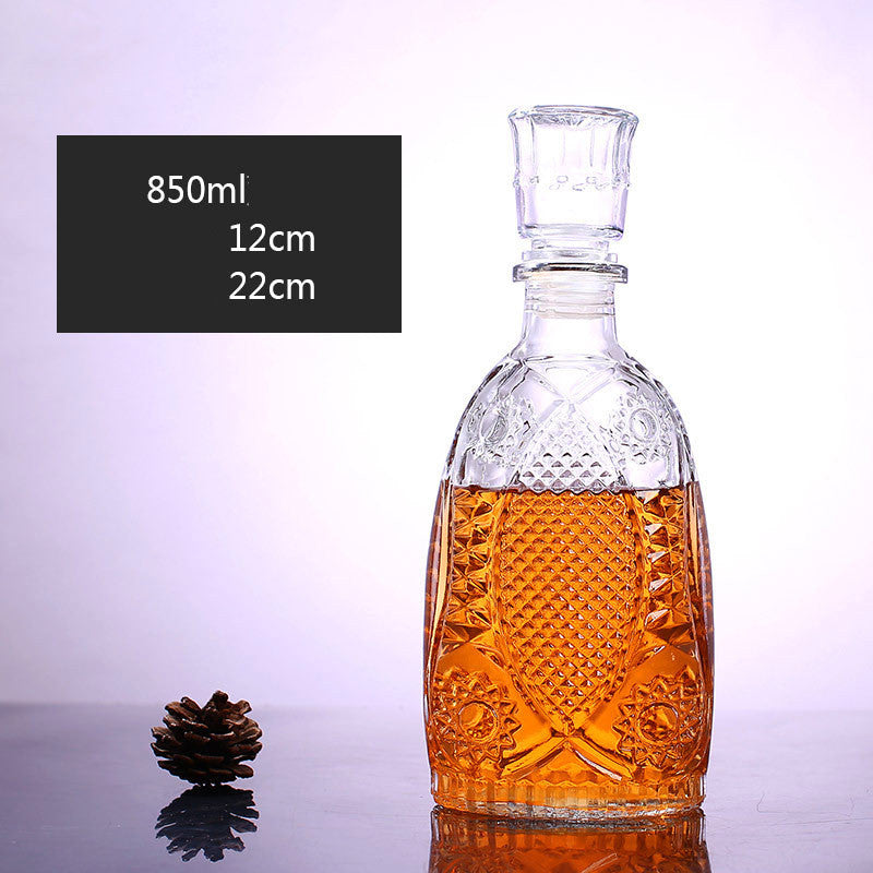 Assorted Whiskey Decanter Set